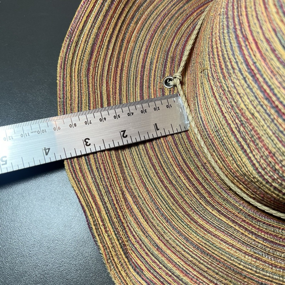 Vintage San Diego Hat Co Unisex Wide Brim Gardening Sun Hat Multicolor‎ 7.5" - Picture 14 of 14